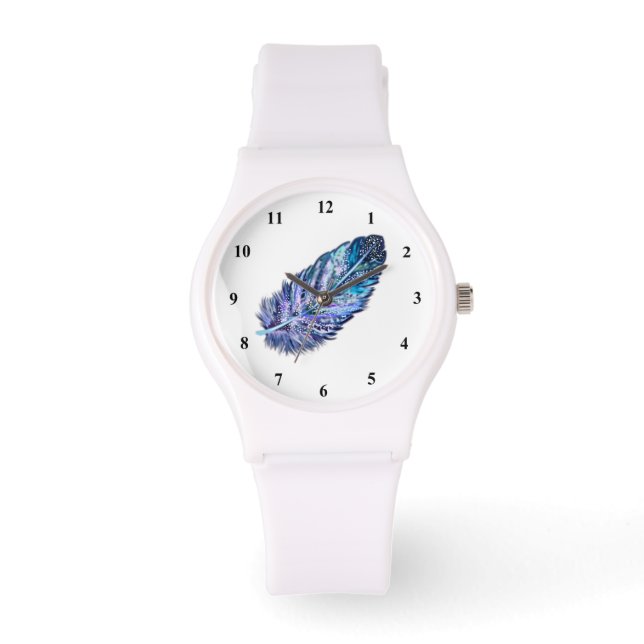 Reloj De Pulsera Hermosa pluma (Anverso)