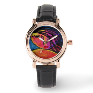 Reloj De Pulsera Hermoso Chica Resumen arte para usar