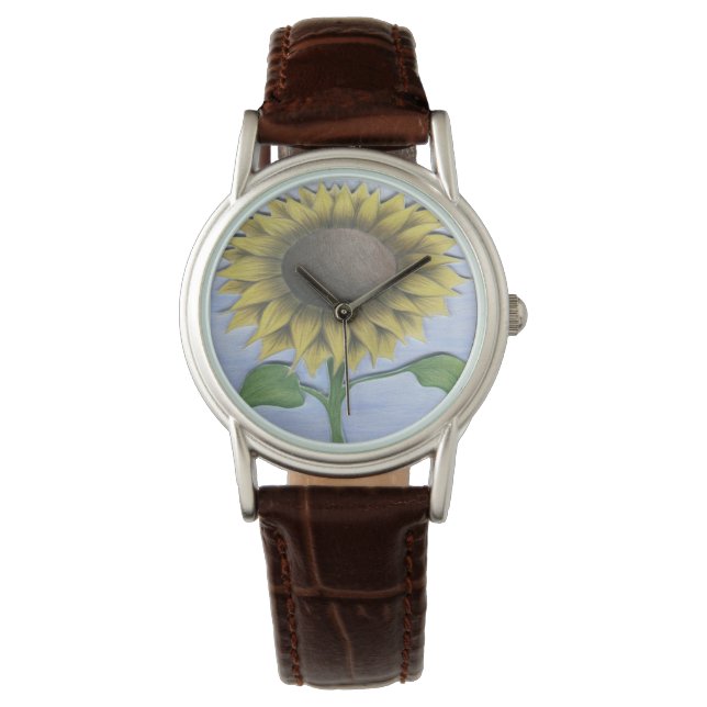 Reloj De Pulsera Hermoso girasol (Anverso)