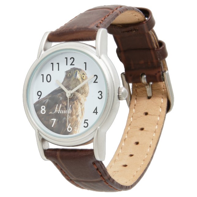 Reloj De Pulsera Hermoso Hawk Bird Watch (Angular)