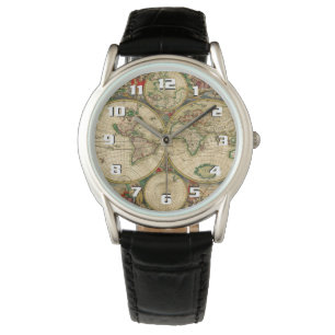 Reloj De Pulsera Hermoso mapa del viejo mundo vintage