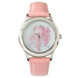 Reloj De Pulsera Hermoso Octopus Rosa