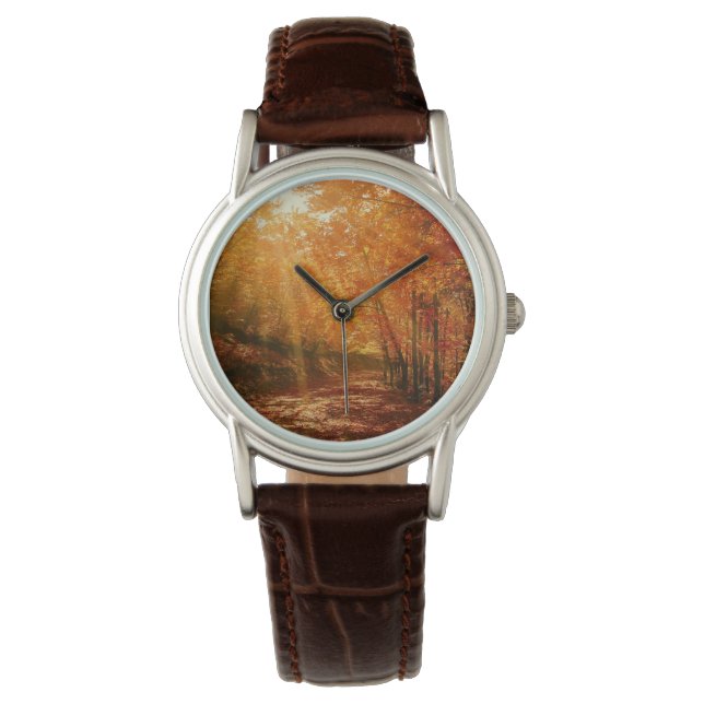 Reloj De Pulsera Hermoso otoño (Anverso)