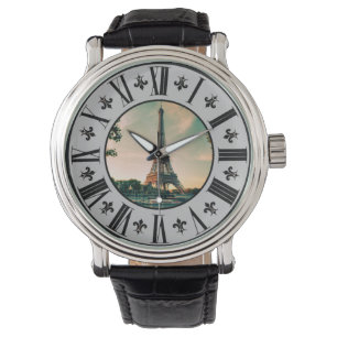 Reloj De Pulsera Hermoso París ~ Torre Eiffel En Twilight ~ * ~ ~