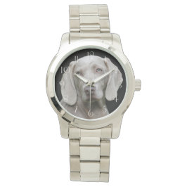 Reloj De Pulsera Hermoso perro de caza de Weimaraner