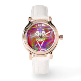 Reloj De Pulsera Hermoso Resumen Elegante Rosa Gold Watch