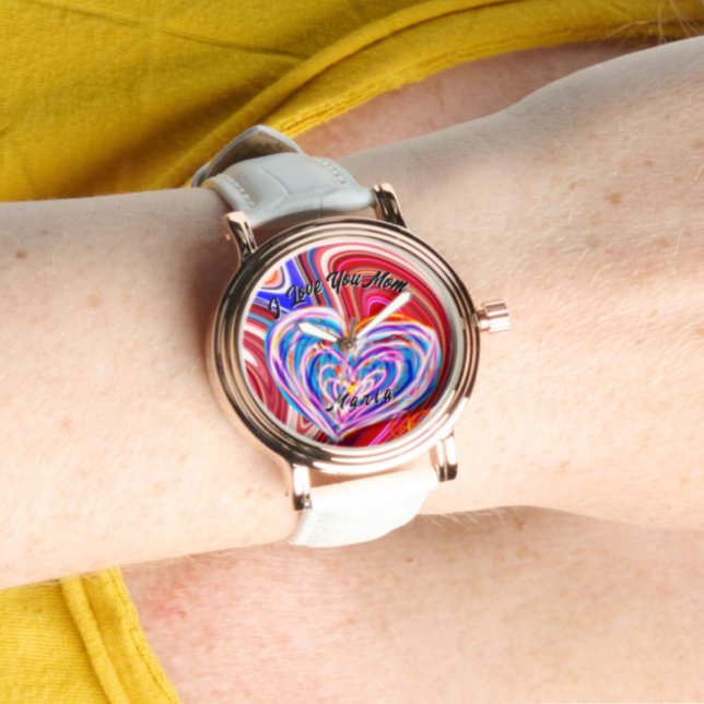 Reloj De Pulsera Hermoso Resumen Elegante Rosa Gold Watch (Subido por el creador)