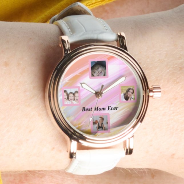 Reloj De Pulsera Hermoso Resumen Elegante Rosa Gold Watch (Subido por el creador)