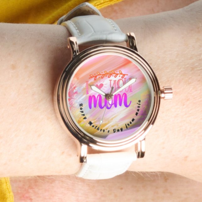 Reloj De Pulsera Hermoso Resumen Elegante Rosa Gold Watch (Subido por el creador)