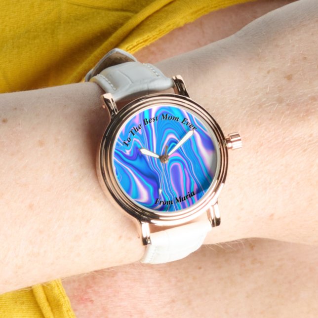 Reloj De Pulsera Hermoso Resumen Elegante Rosa Gold Watch (Subido por el creador)