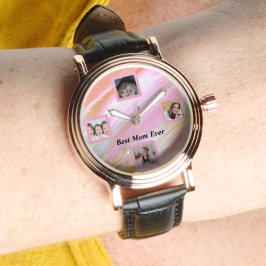 Reloj De Pulsera Hermoso Resumen Elegante Rosa Gold Watch