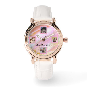 Reloj De Pulsera Hermoso Resumen Elegante Rosa Gold Watch