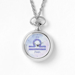 Reloj De Pulsera Hermoso Rótulo de Astrología de Libra Personalizad