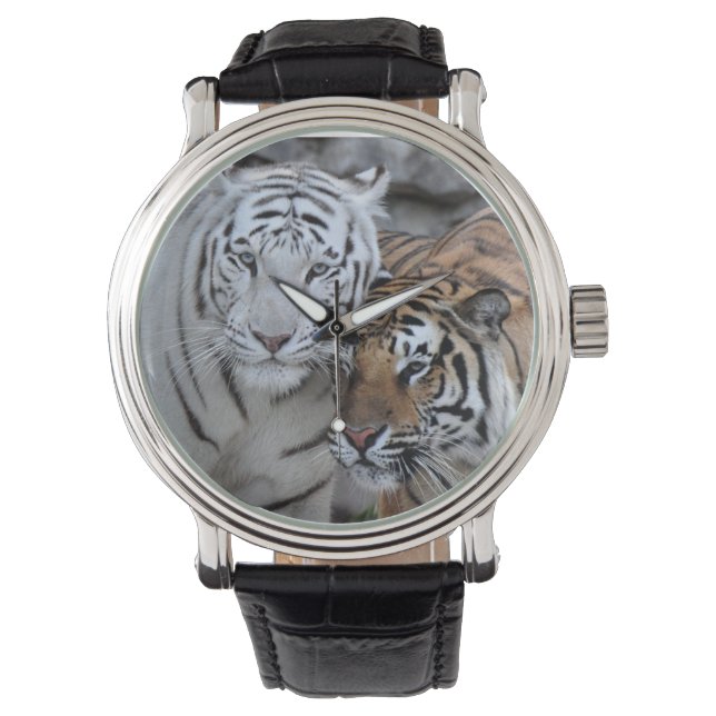 Reloj De Pulsera Hermoso Tiger Friends Watch (Anverso)