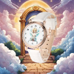 Reloj De Pulsera Hermosos amantes religiosos de Ángel<br><div class="desc">Hermosos amantes religiosos de Angel Watch</div>