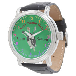 Reloj De Pulsera Hero Nation Watch