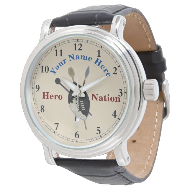 Reloj De Pulsera Hero Nation Watch (Angular)