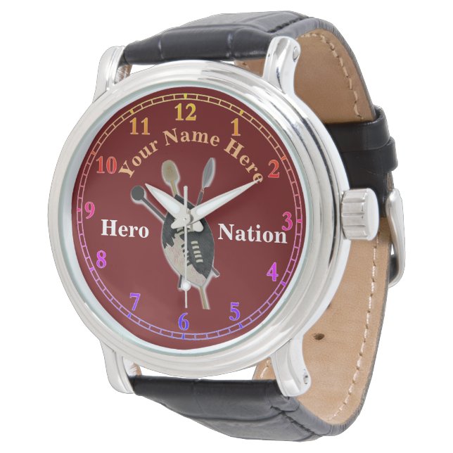Reloj De Pulsera Hero Nation Watch (Angular)