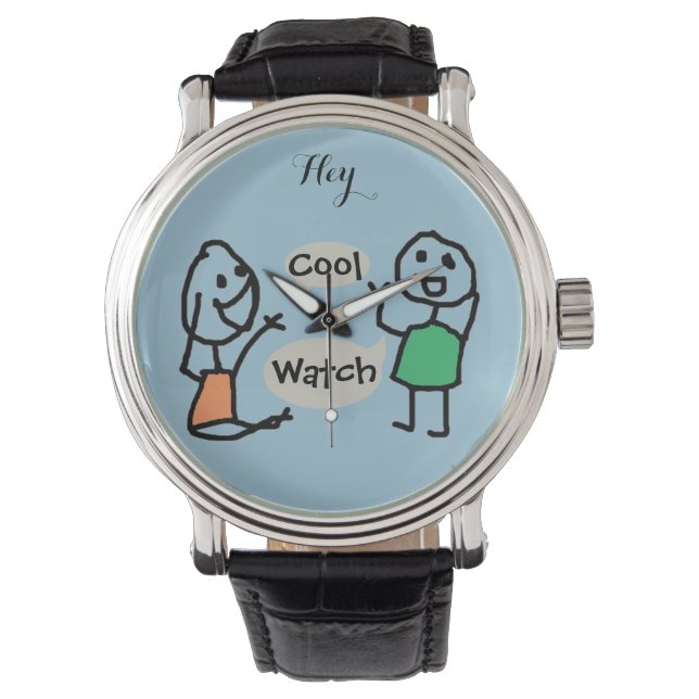 Reloj De Pulsera Hey Guay Watch de RoseWrites (Anverso)