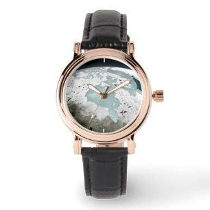 Reloj De Pulsera Hielo Marítimo De La Bahía De Hudson El 29 De Abri
