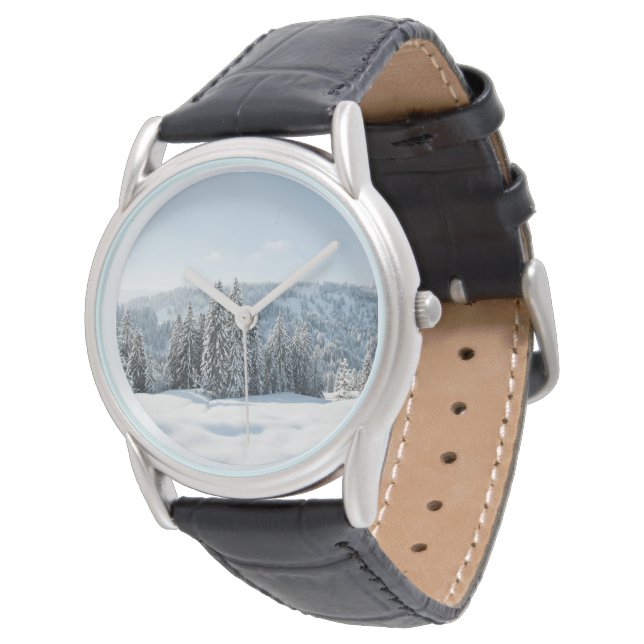 Reloj De Pulsera Hielo y nieve | Allgäu Bavaria Alemania (Angular)