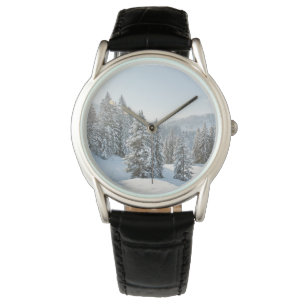 Reloj De Pulsera Hielo y nieve Allgäu Bavaria Southern Germany