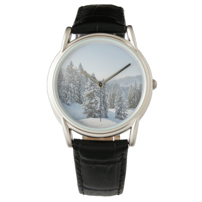 Reloj De Pulsera Hielo y nieve | Allgäu Bavaria Southern Germany (Anverso)
