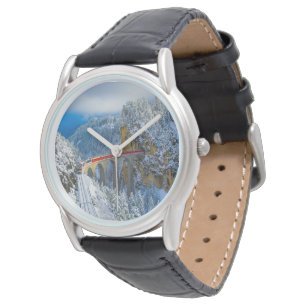Reloj De Pulsera Hielo y nieve Bernina Express, Suiza
