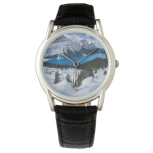 Reloj De Pulsera Hielo y nieve Lago Peyto, Rockies Canadienses