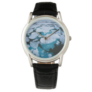 Reloj De Pulsera Hielo y nieve Oso Polar, Océano Ártico, Svalbard