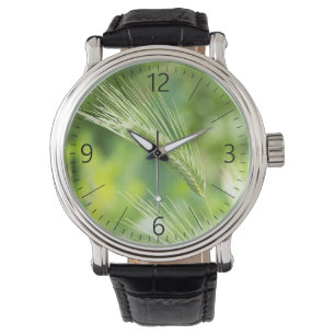 Reloj De Pulsera Hierba verde