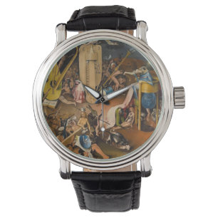 Reloj De Pulsera Hieronymus Bosch-El Jardín del Infierno