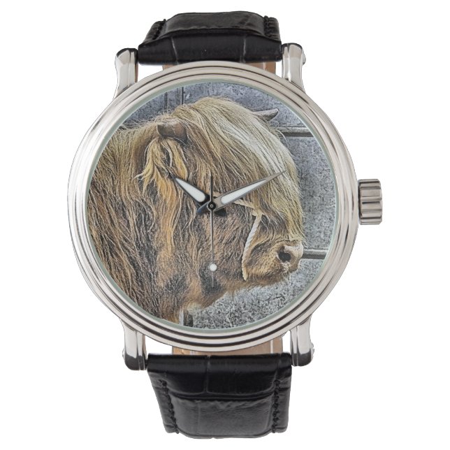 RELOJ DE PULSERA HIGHLAND COW (Anverso)