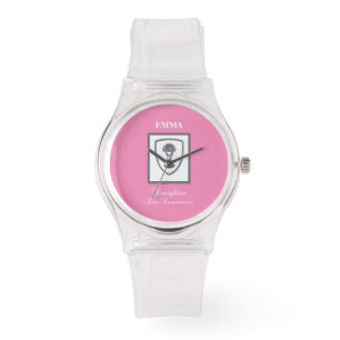 Reloj De Pulsera Hija, Cáliz de Plata Primera Comunión
