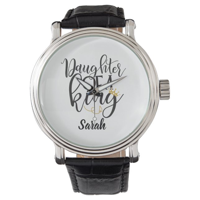 Reloj De Pulsera Hija de un rey  (Anverso)