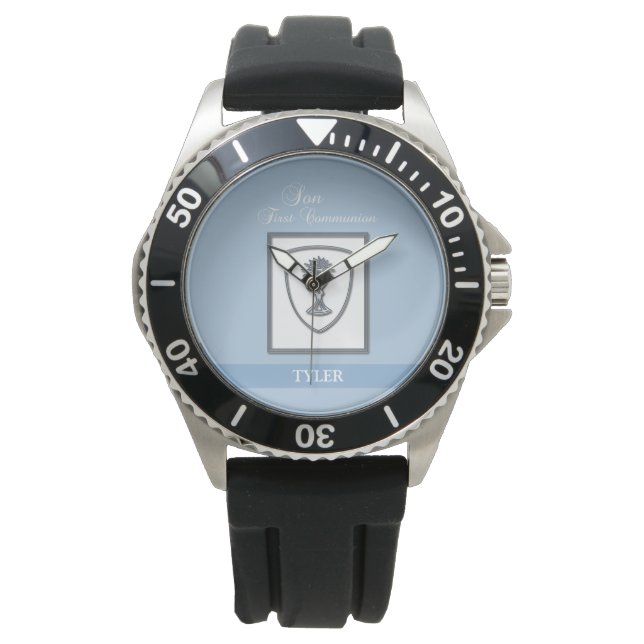 Reloj De Pulsera Hijo, Primera Comunión Cáliz de Plata (Anverso)