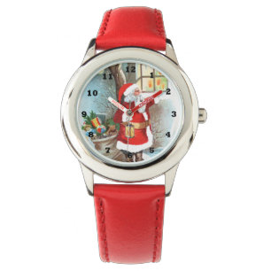 Reloj De Pulsera hijos vintage de Papá Noel