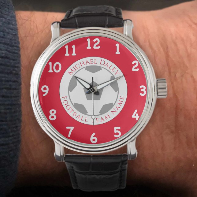 Reloj De Pulsera Hincha personalizada de hincha de hincha de fútbol (Subido por el creador)