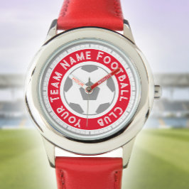 Reloj De Pulsera Hinchas jóvenes de fútbol o hinchas de fútbol