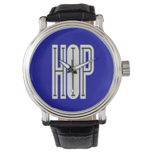 Reloj De Pulsera Hip Hop Watch (azul)