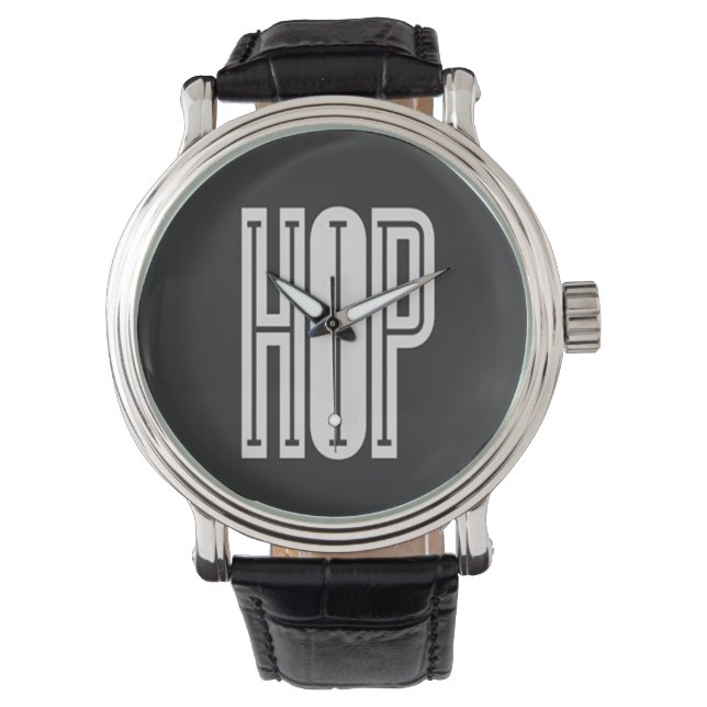 Reloj De Pulsera Hip Hop Watch (negro) (Anverso)