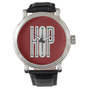 Reloj De Pulsera Hip Hop Watch (rojo)