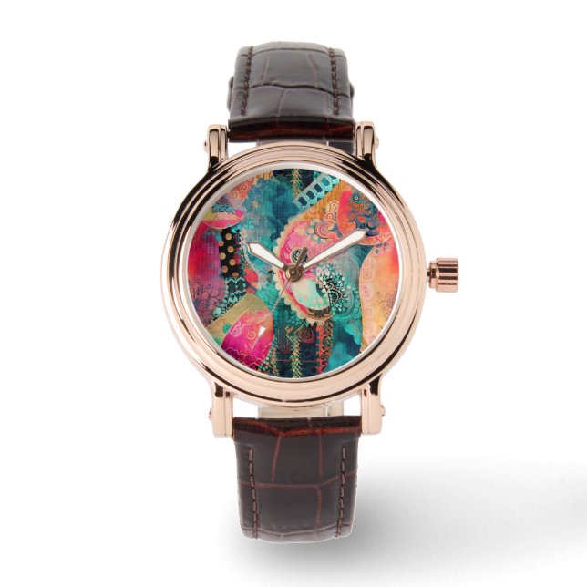 Reloj De Pulsera Hippie Boho Watch (Anverso)
