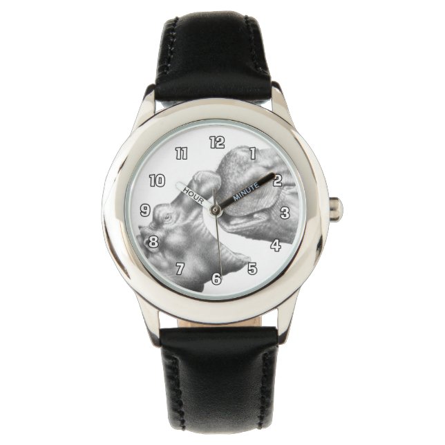 Reloj De Pulsera Hippo y Calf Watch (Anverso)