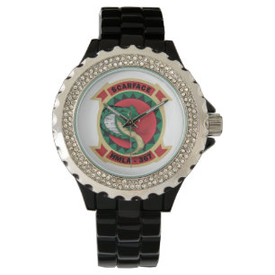 Reloj De Pulsera HMLA-367 "caracortada "