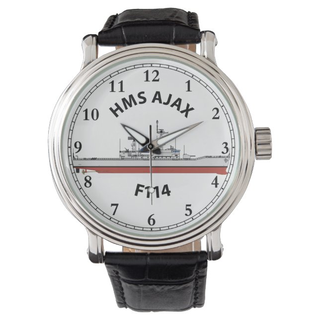RELOJ DE PULSERA HMS AJAX - F114 LEANDER ORIG WATCH (Anverso)