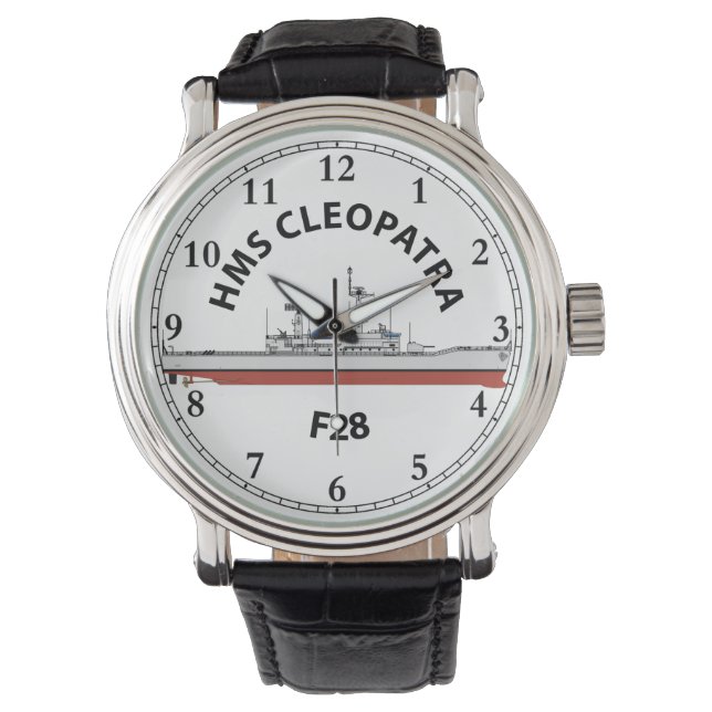 RELOJ DE PULSERA HMS CLEOPATRA - F28 - LEANDER ORIG WATCH (Anverso)