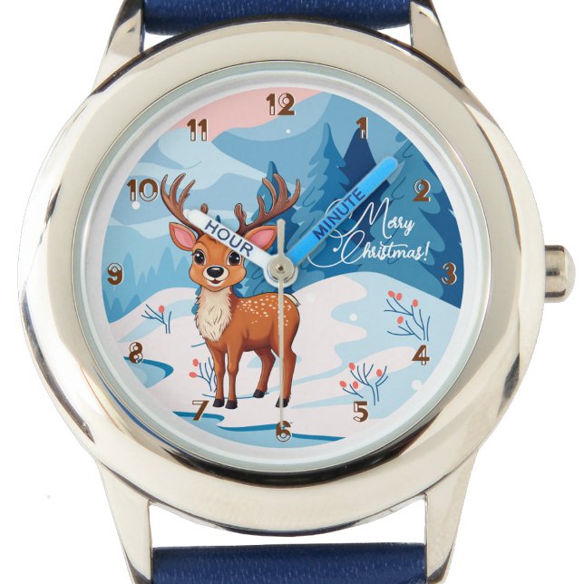 Reloj De Pulsera Ho-Ho-Ho! It's a Reindeer Kids  Watch (Subido por el creador)