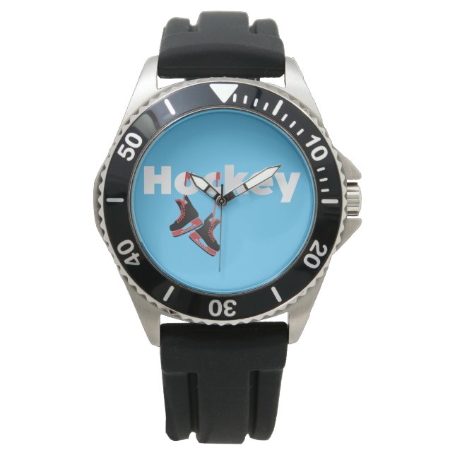 Reloj De Pulsera Hockey (Anverso)