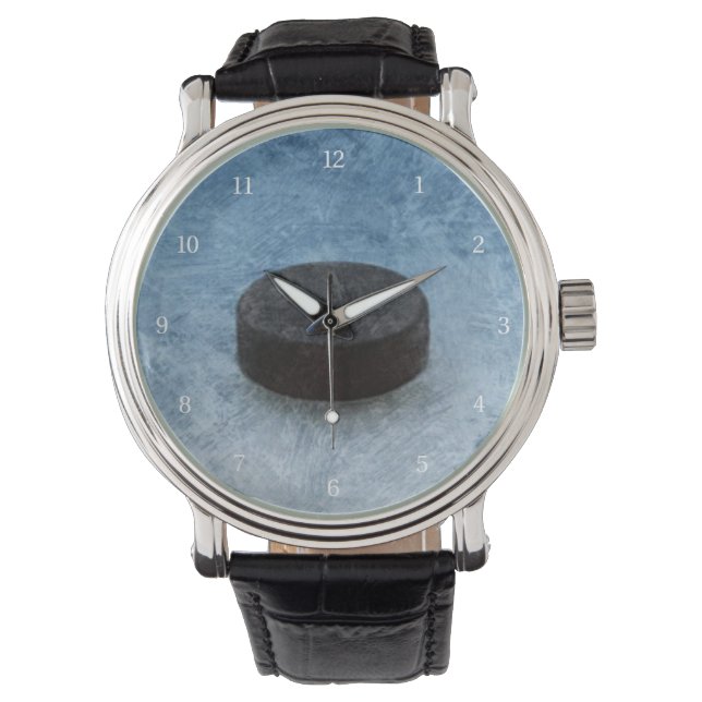 Reloj De Pulsera Hockey Face off (Anverso)